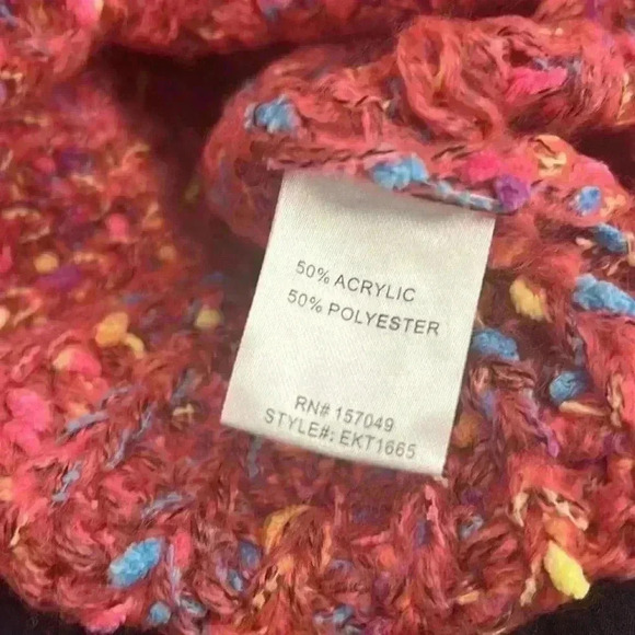 Fanco Pink Cable Knit Sweater - Picture 4 of 4